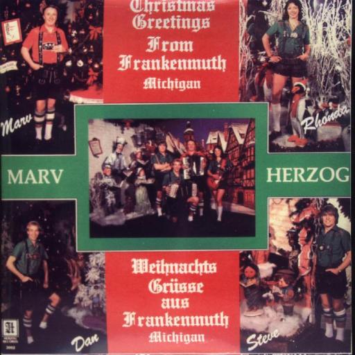 Marv Herzog's CD# H-3002 "Christmas Greetings From Frankenmuth" - Click Image to Close